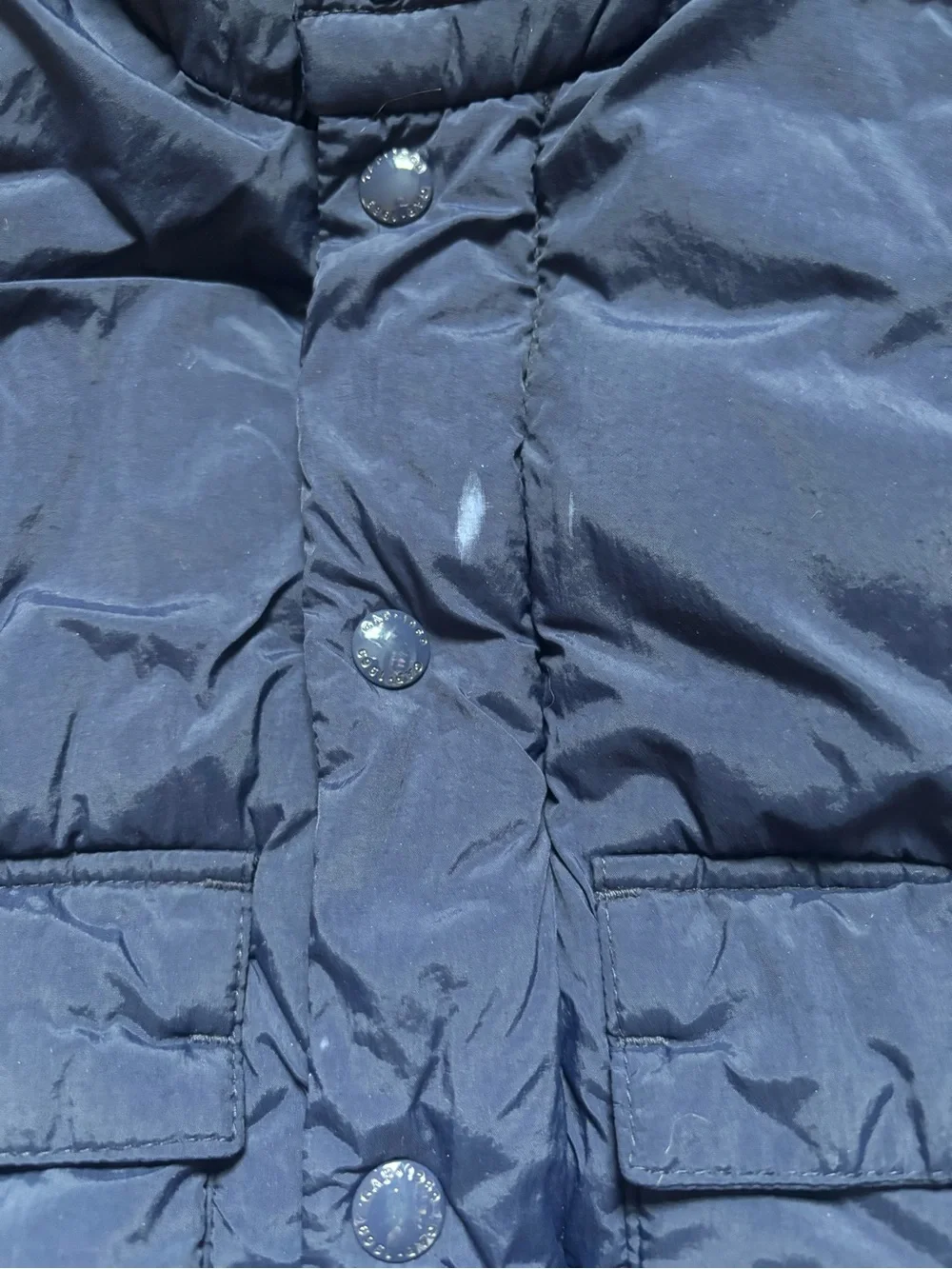 GAP Navy Puffer Coat
